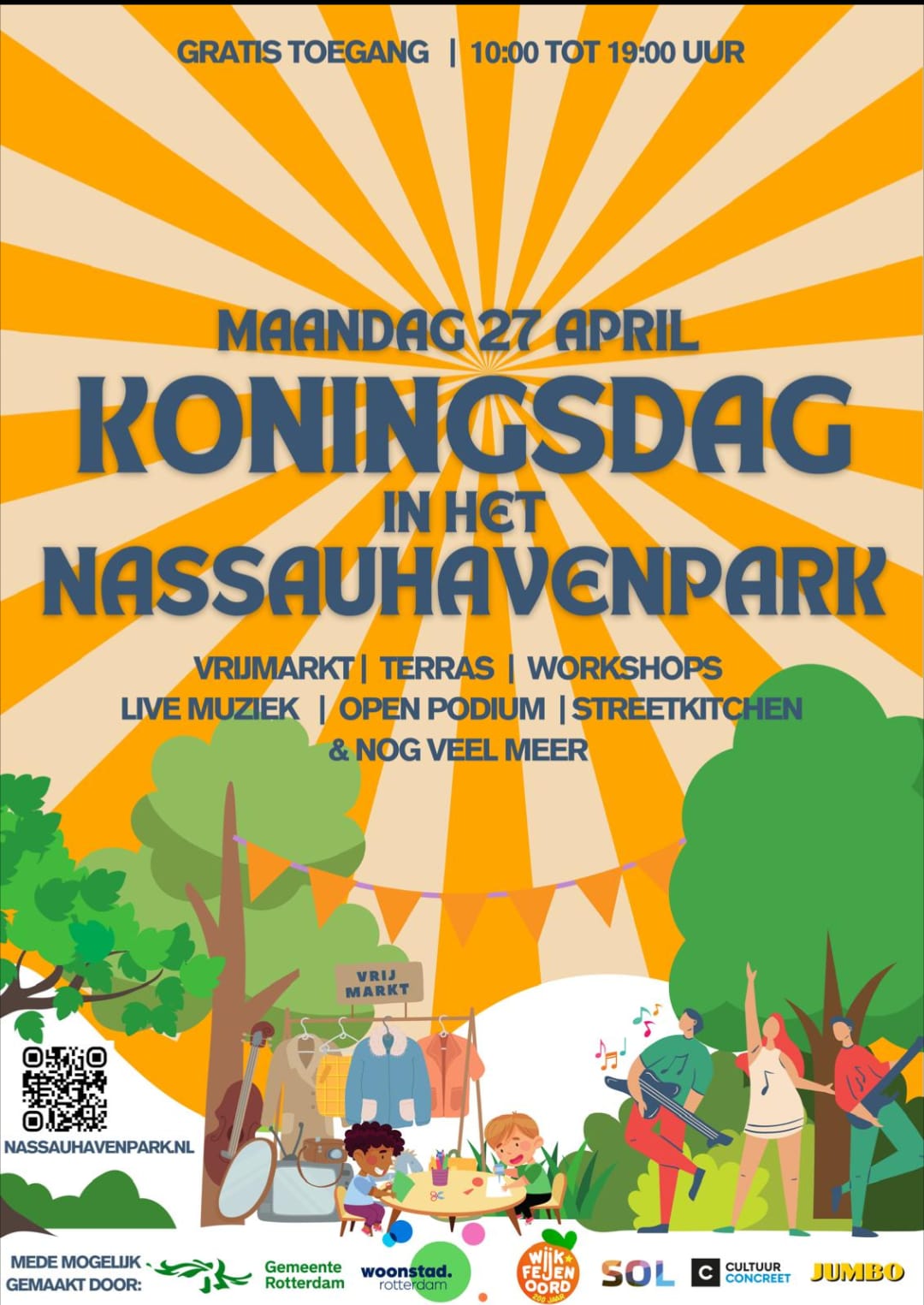 KONINGSDAG IN HET NASSAUHAVENPARK